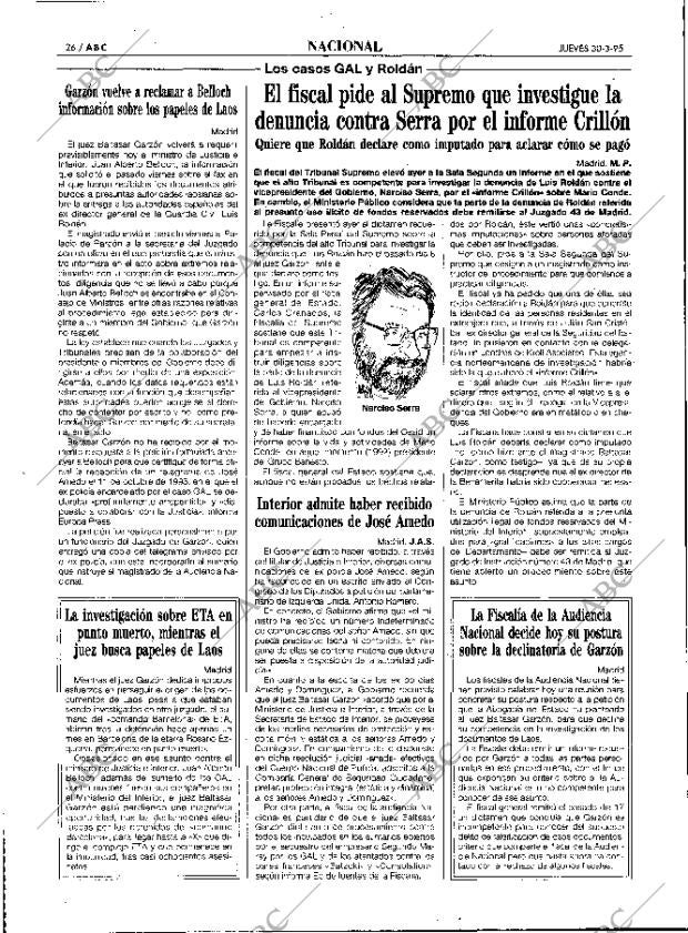ABC MADRID 30-03-1995 página 26