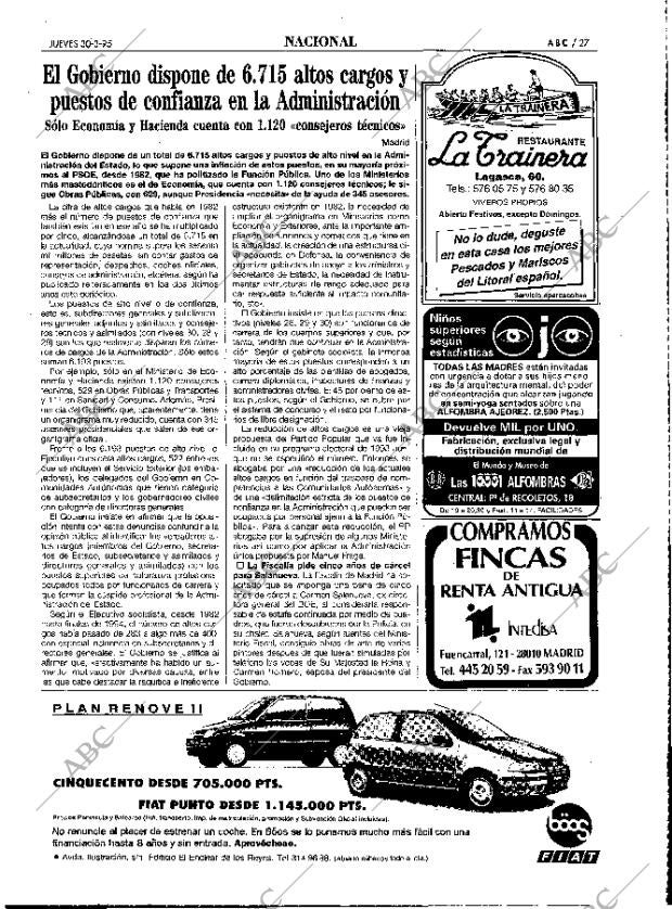 ABC MADRID 30-03-1995 página 27