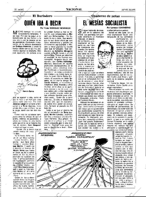 ABC MADRID 30-03-1995 página 32
