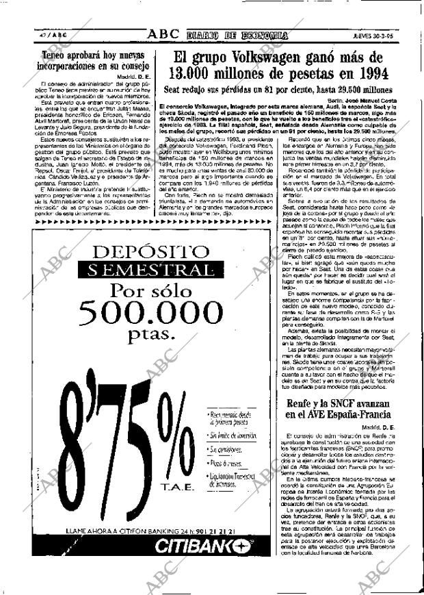 ABC MADRID 30-03-1995 página 42
