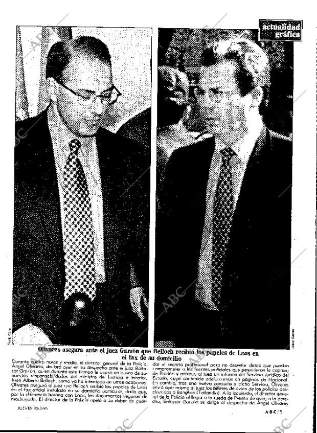 ABC MADRID 30-03-1995 página 5