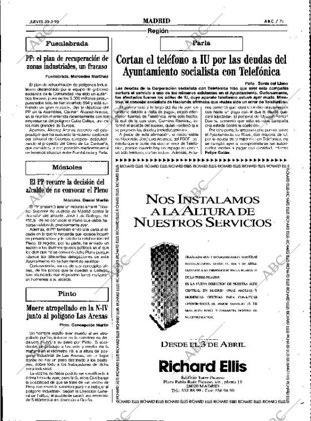 ABC MADRID 30-03-1995 página 71