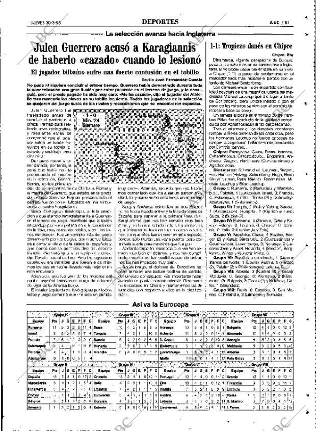 ABC MADRID 30-03-1995 página 81