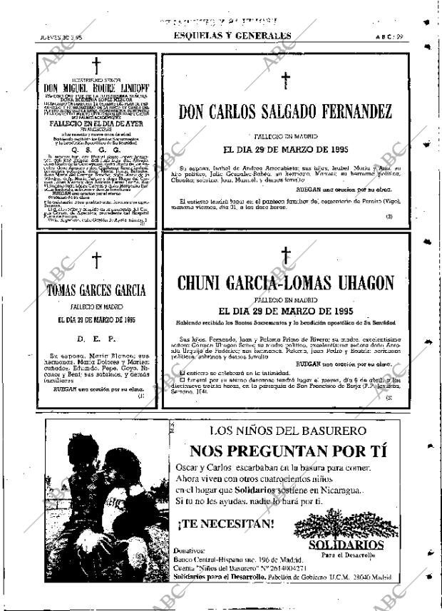 ABC MADRID 30-03-1995 página 99