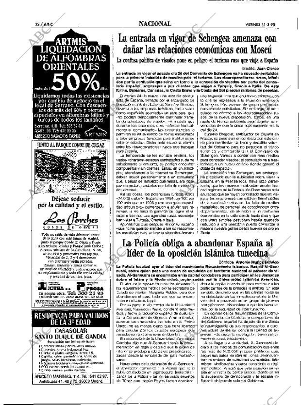 ABC MADRID 31-03-1995 página 32