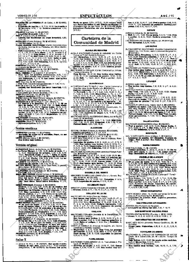 ABC MADRID 31-03-1995 página 95