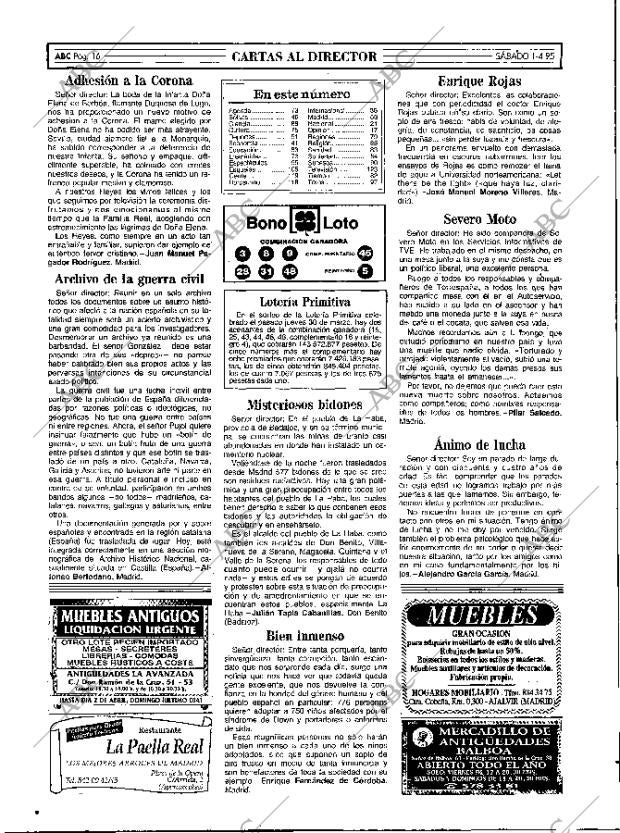 ABC MADRID 01-04-1995 página 16