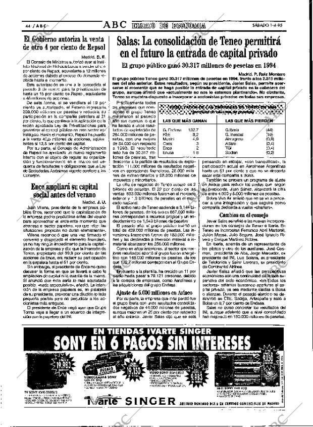 ABC MADRID 01-04-1995 página 44