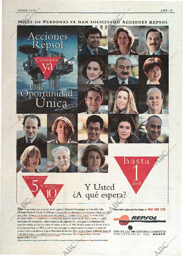 ABC MADRID 01-04-1995 página 49