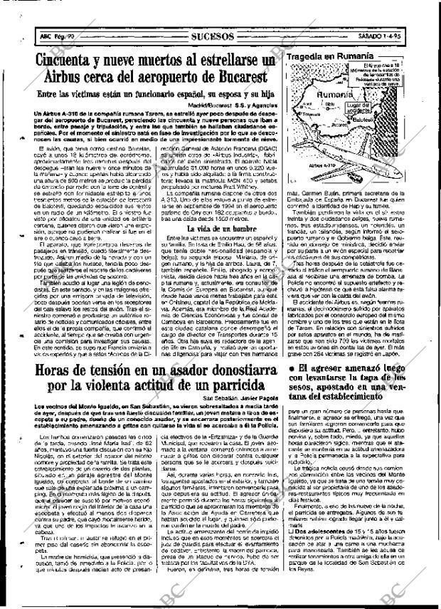 ABC MADRID 01-04-1995 página 90
