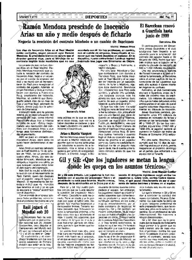 ABC MADRID 01-04-1995 página 91