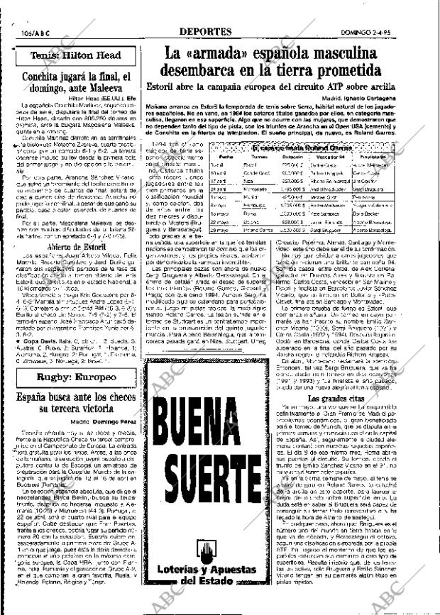 ABC MADRID 02-04-1995 página 106