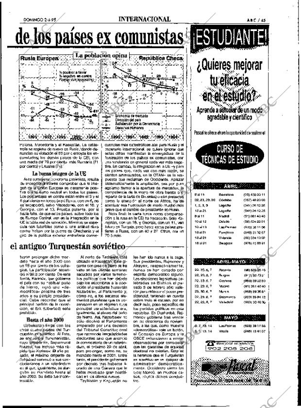 ABC MADRID 02-04-1995 página 45