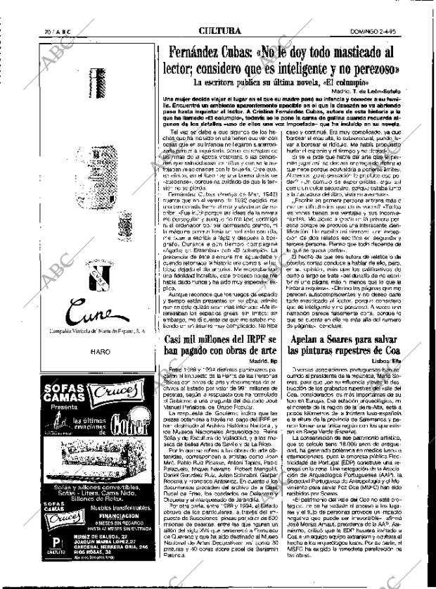 ABC MADRID 02-04-1995 página 70