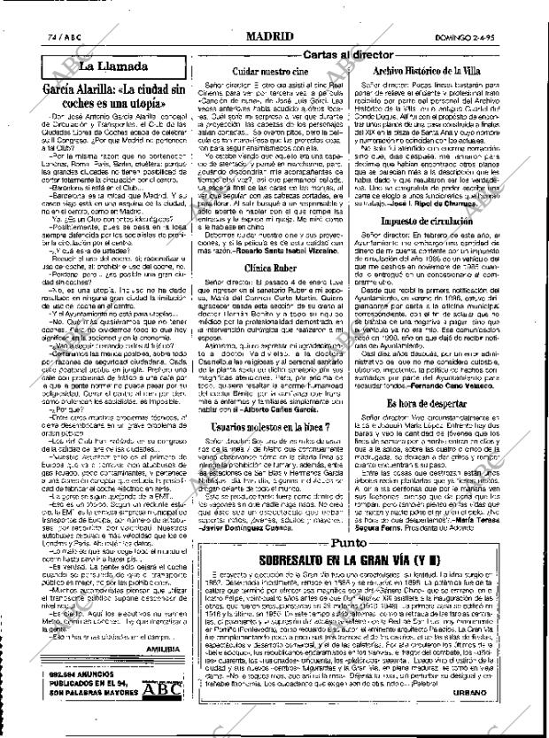 ABC MADRID 02-04-1995 página 74