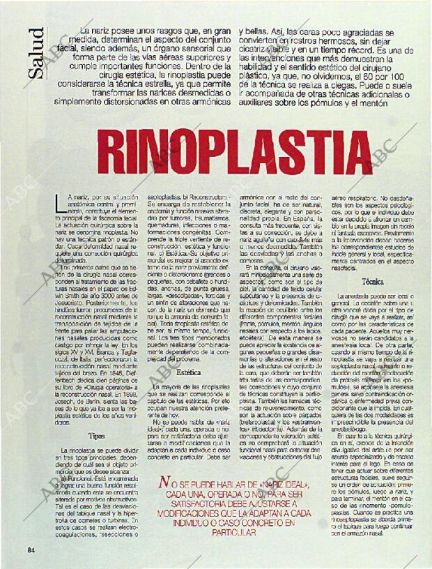 BLANCO Y NEGRO MADRID 02-04-1995 página 84