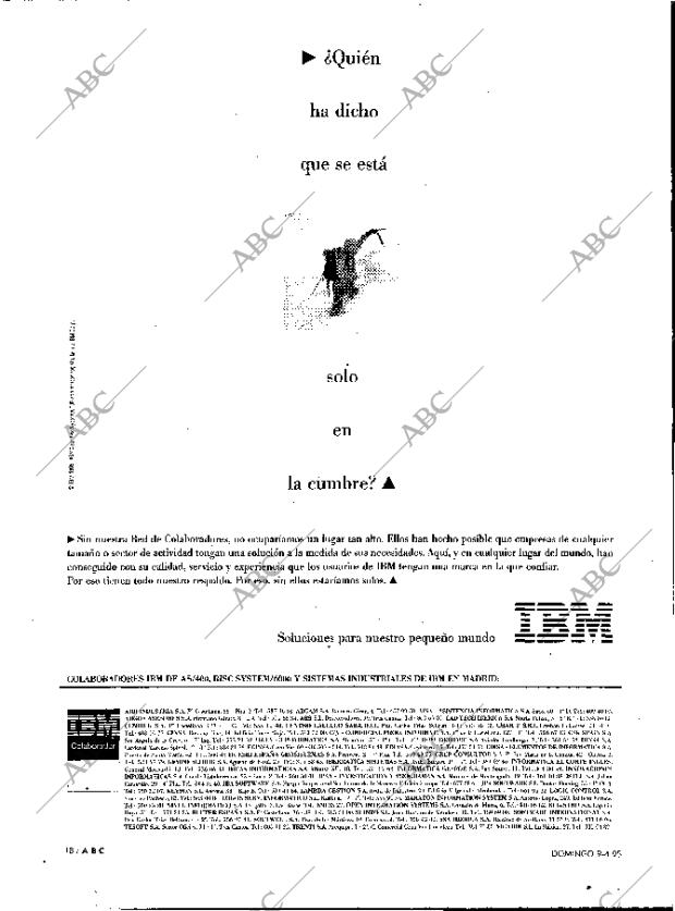 ABC MADRID 09-04-1995 página 18