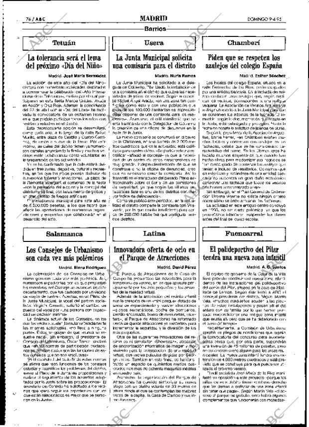 ABC MADRID 09-04-1995 página 76