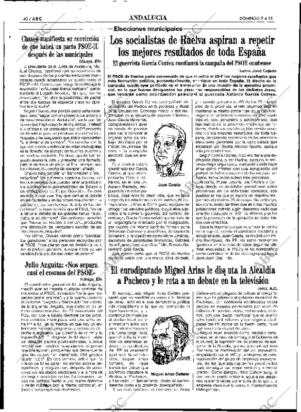 ABC SEVILLA 09-04-1995 página 40