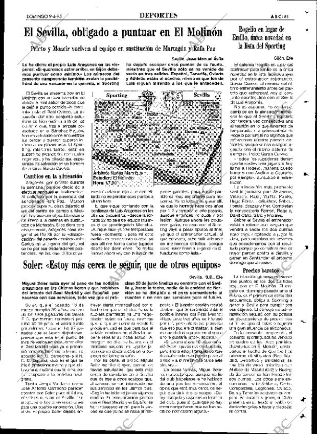 ABC SEVILLA 09-04-1995 página 81