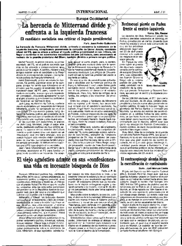 ABC MADRID 11-04-1995 página 31