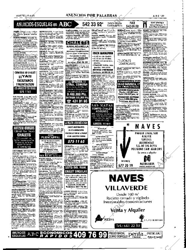 ABC MADRID 11-04-1995 página 89