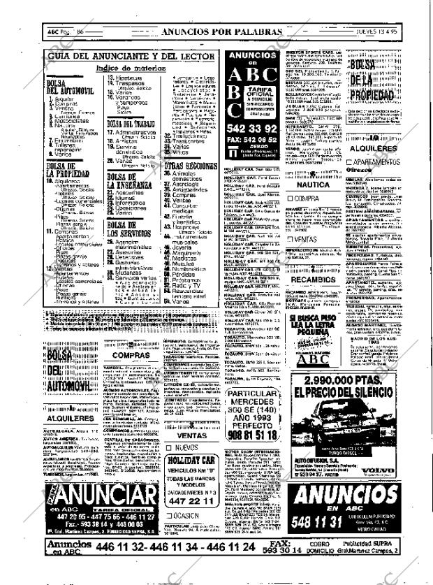 ABC MADRID 13-04-1995 página 86