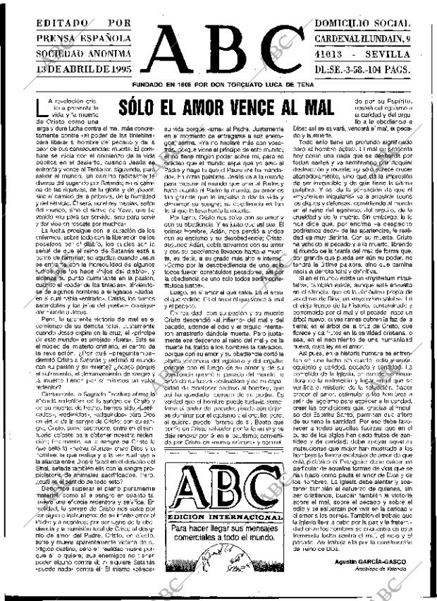 ABC SEVILLA 13-04-1995 página 3