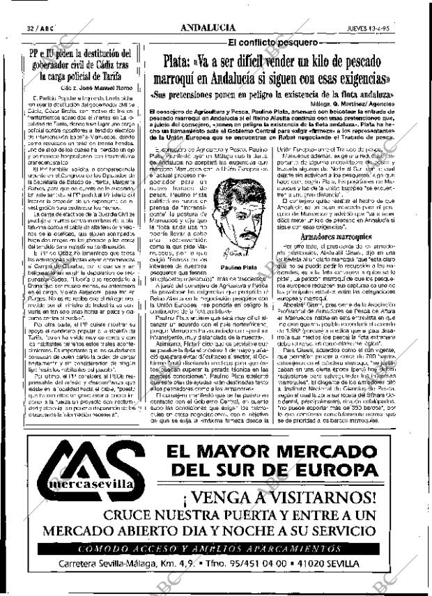 ABC SEVILLA 13-04-1995 página 32