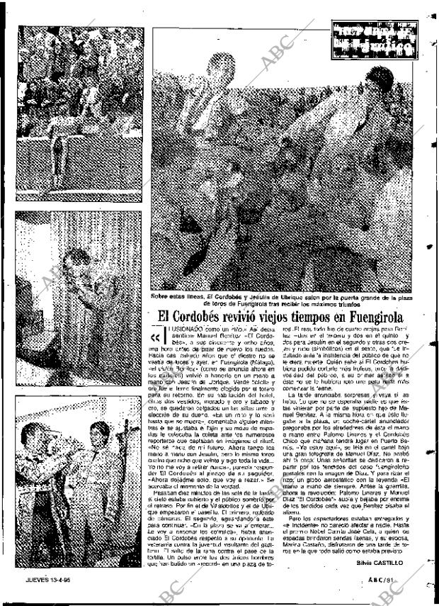 ABC SEVILLA 13-04-1995 página 81