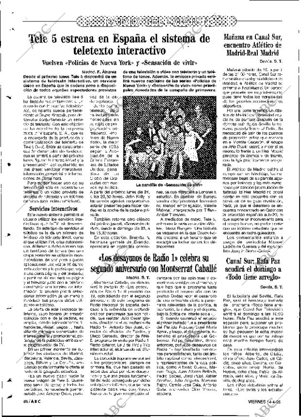 ABC SEVILLA 14-04-1995 página 86