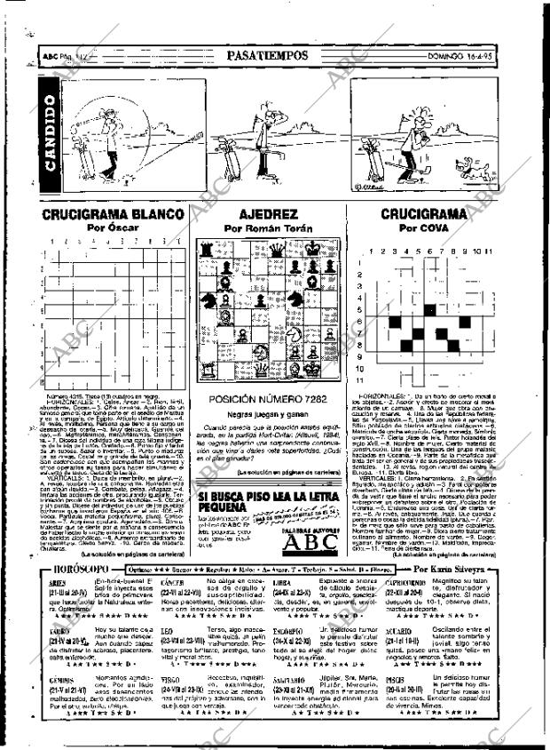 ABC MADRID 16-04-1995 página 112