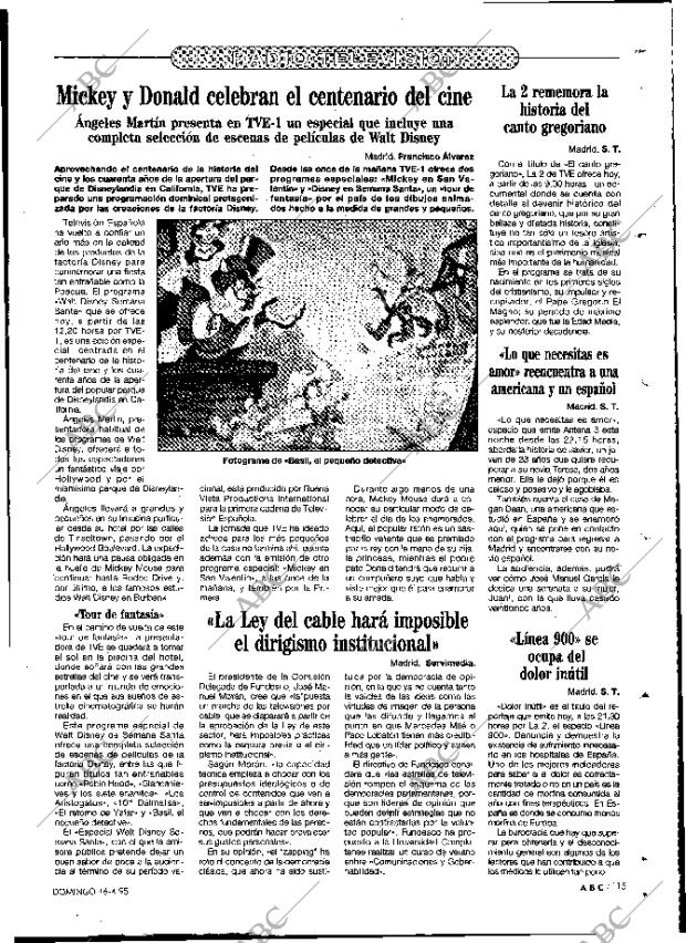 ABC MADRID 16-04-1995 página 115