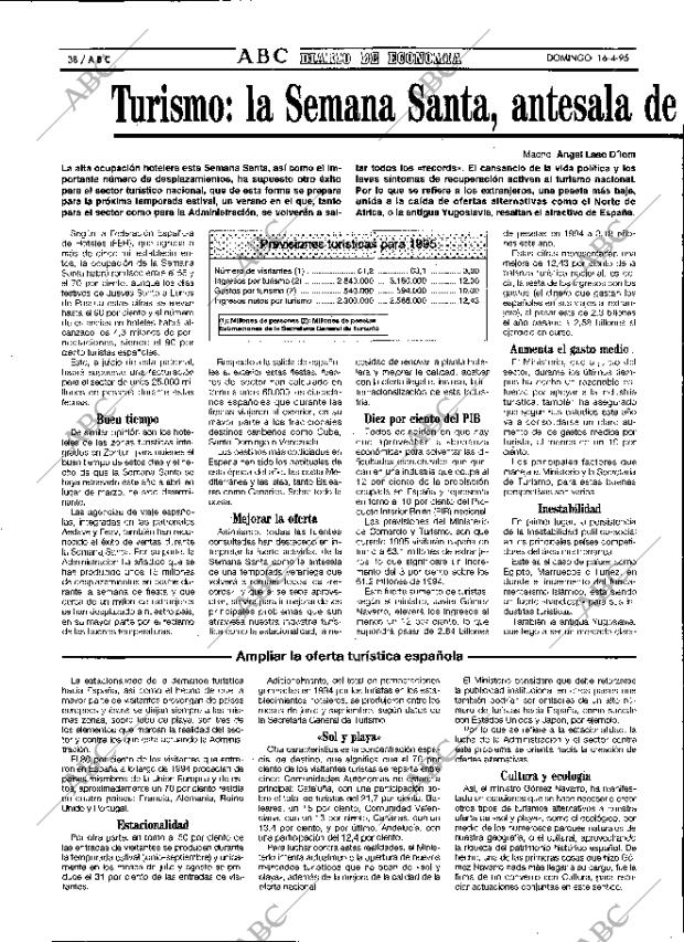 ABC MADRID 16-04-1995 página 38