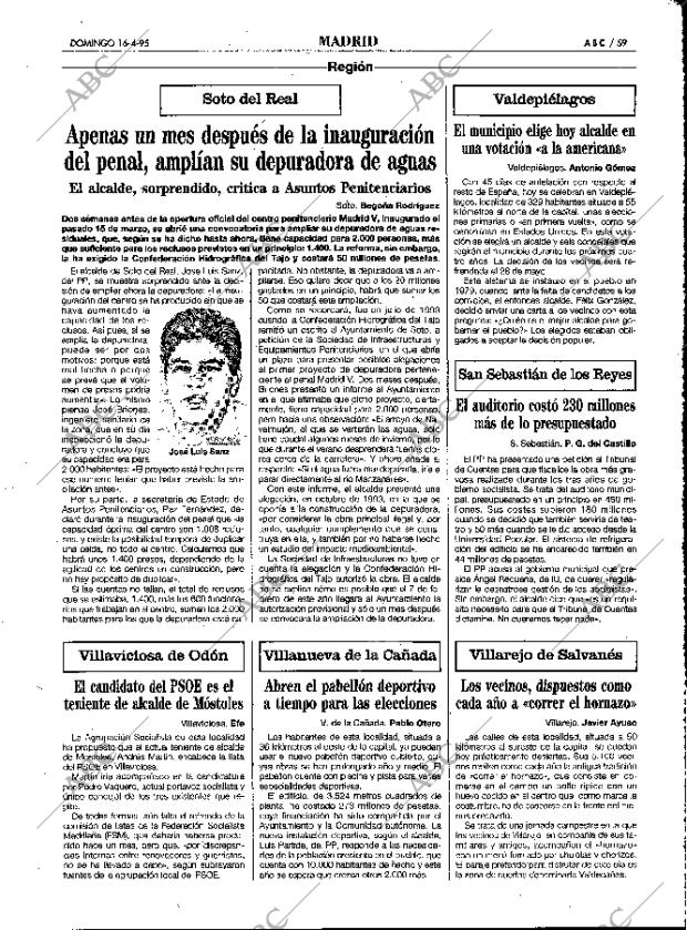 ABC MADRID 16-04-1995 página 59