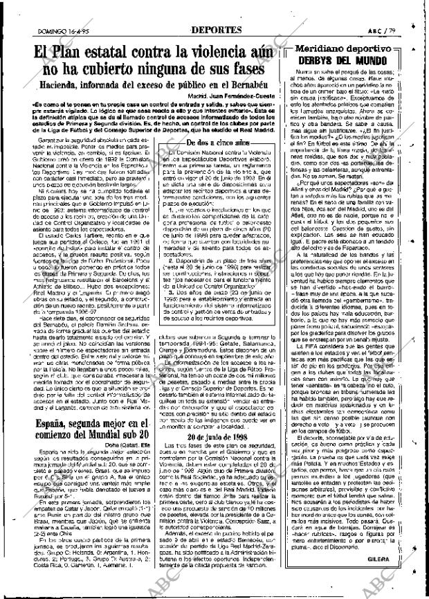 ABC MADRID 16-04-1995 página 79