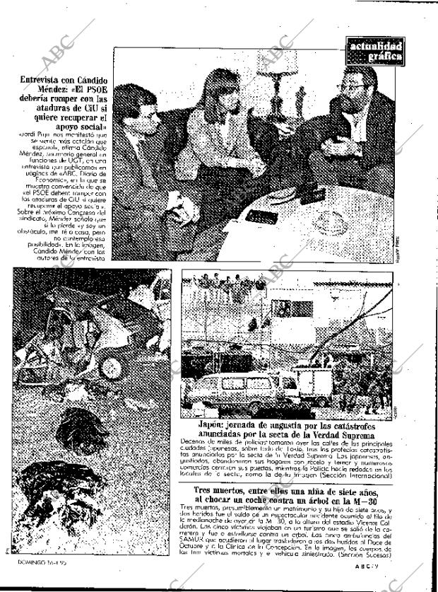 ABC MADRID 16-04-1995 página 9
