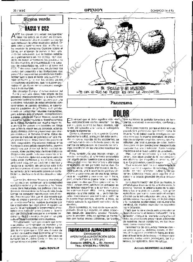 ABC SEVILLA 16-04-1995 página 20