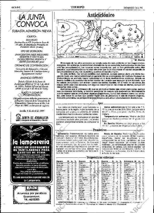 ABC SEVILLA 16-04-1995 página 64