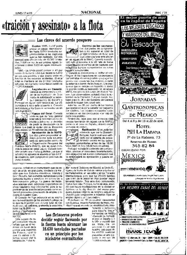 ABC MADRID 17-04-1995 página 25