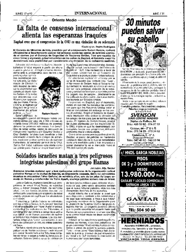 ABC MADRID 17-04-1995 página 31