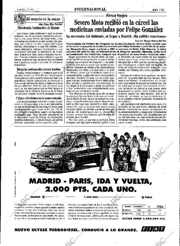 ABC MADRID 17-04-1995 página 33