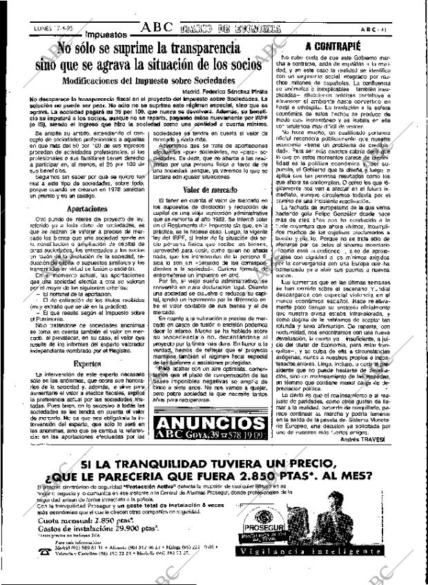 ABC MADRID 17-04-1995 página 41