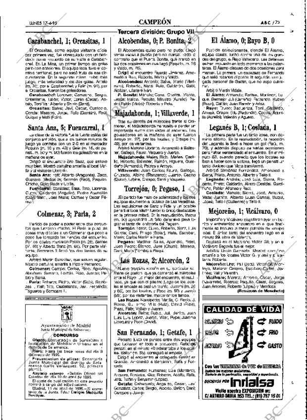 ABC MADRID 17-04-1995 página 73