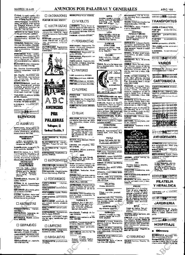 ABC SEVILLA 18-04-1995 página 105