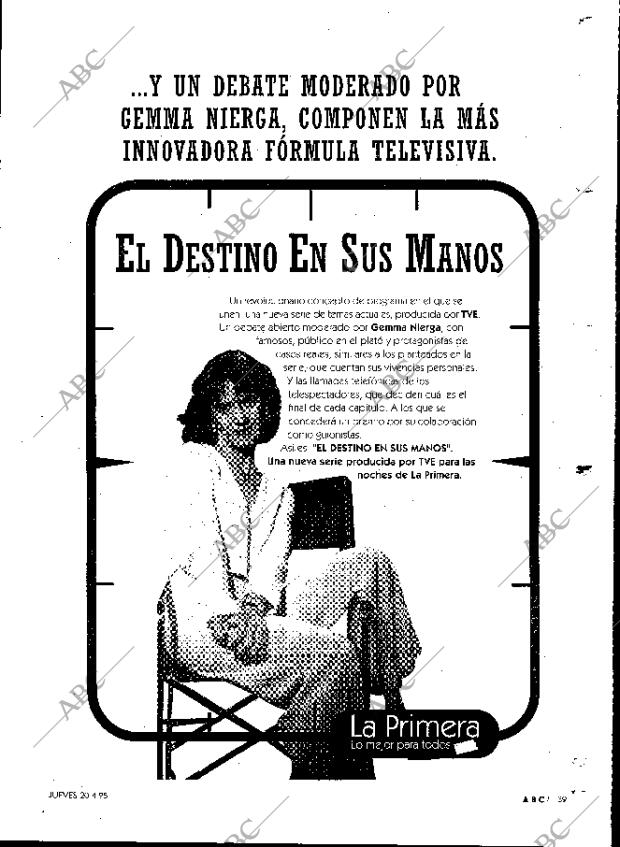 ABC MADRID 20-04-1995 página 139