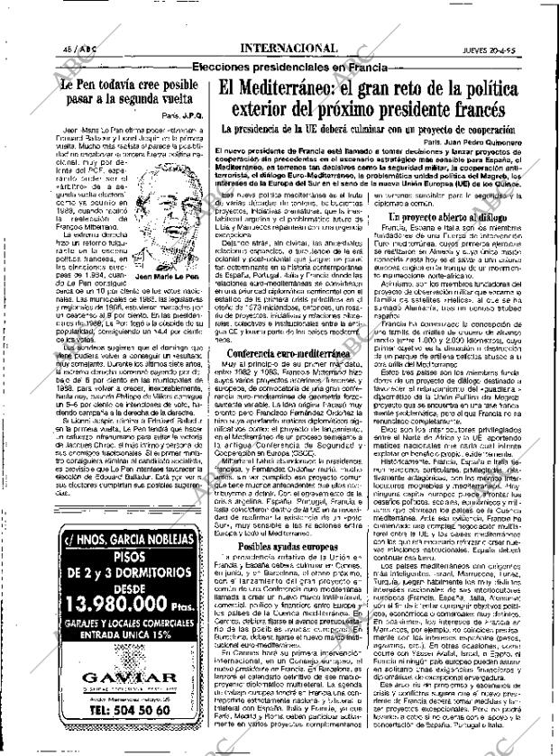 ABC MADRID 20-04-1995 página 48