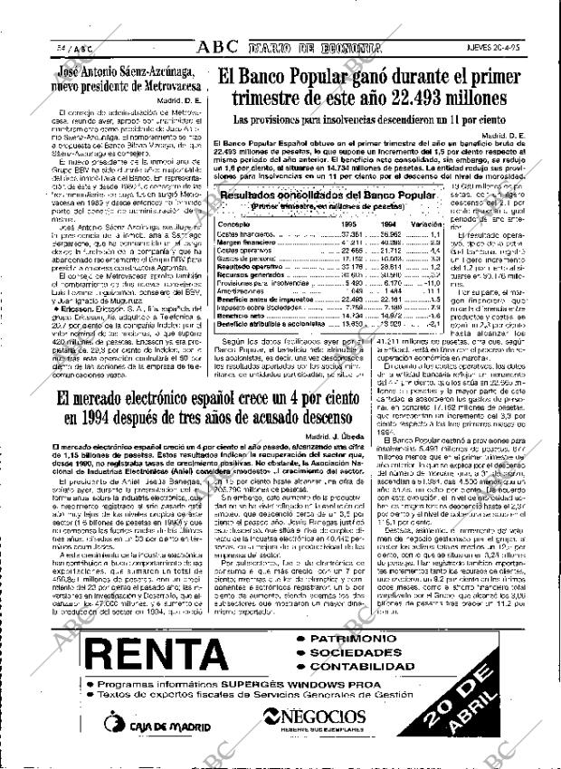 ABC MADRID 20-04-1995 página 54