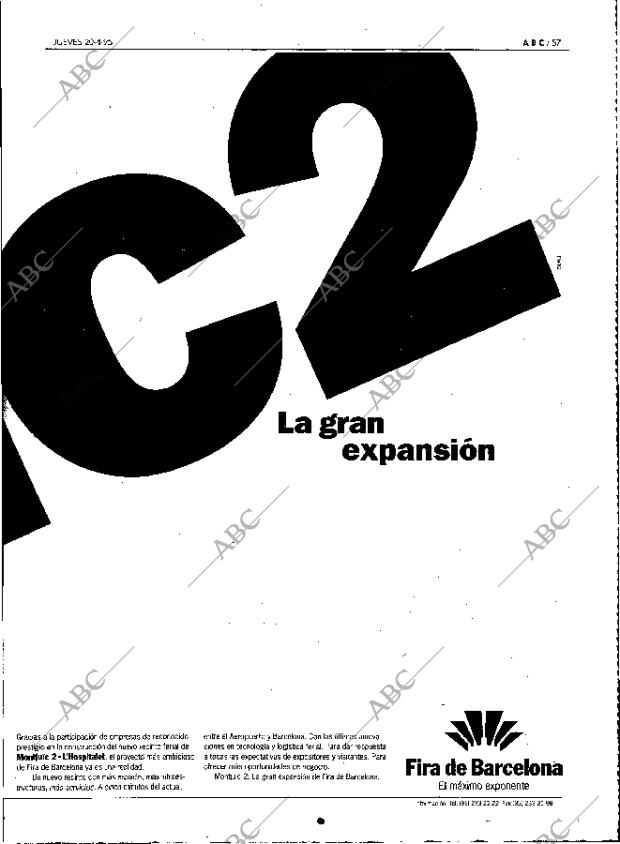 ABC MADRID 20-04-1995 página 57