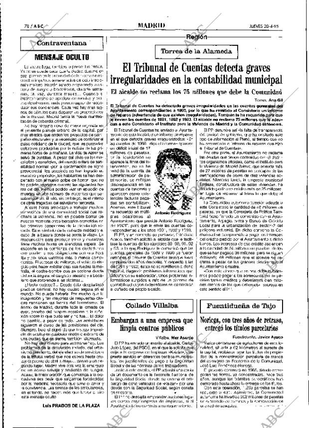 ABC MADRID 20-04-1995 página 78